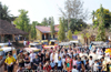 ’Rickshaw challenge’ attracts children at Mallikatte camp